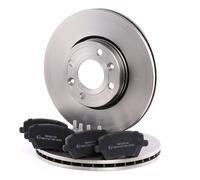 RIDEX 3405B0054 Kit dischi e pastiglie