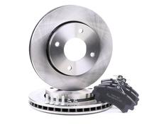 RIDEX 3405B0055 Kit dischi e pastiglie