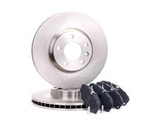 RIDEX 3405B0173 Kit dischi e pastiglie