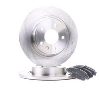 RIDEX 3405B0215 Kit dischi e pastiglie