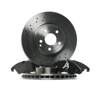 RIDEX 3405B0466 Kit dischi e pastiglie