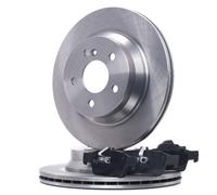 RIDEX 3405B0876 Kit dischi e pastiglie