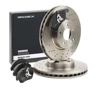 RIDEX 3405B1147 Kit dischi e pastiglie