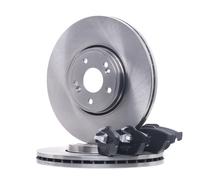 RIDEX 3405B1302 Kit dischi e pastiglie