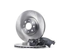 RIDEX 3405B1634 Kit dischi e pastiglie