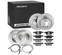 RIDEX 3405B1708 Kit dischi e pastiglie