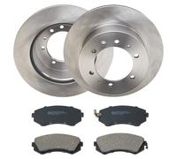 RIDEX 3405B2286 Kit dischi e pastiglie