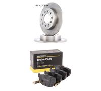 RIDEX 3405B2376 Kit dischi e pastiglie