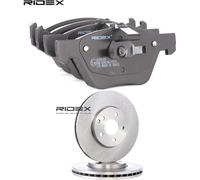 RIDEX 3405B2672 Kit dischi e pastiglie