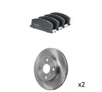 RIDEX 3405B2697 Kit dischi e pastiglie