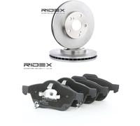 RIDEX 3405B3056 Kit dischi e pastiglie