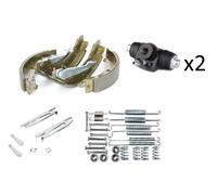 RIDEX 3859B0264 Kit freno, Freno a tamburo