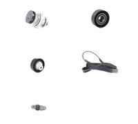 RIDEX 4172P0025 Pompa acqua + Kit cinghia Poly V