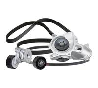 RIDEX 4172P0042 Pompa acqua + Kit cinghia Poly V