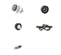 RIDEX 4172P0060 Pompa acqua + Kit cinghia Poly V