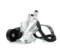 RIDEX 4172P0076 Pompa acqua + Kit cinghia Poly V