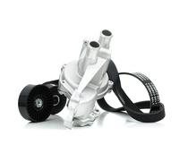 RIDEX 4172P0076 Pompa acqua + Kit cinghia Poly V per VW GOLF III (1H1) SHARAN