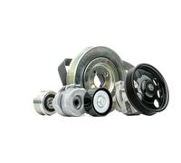 RIDEX 4172P0083 Pompa acqua + Kit cinghia Poly V