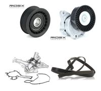 RIDEX 4172P0159 Pompa acqua + Kit cinghia Poly V