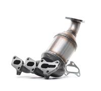 RIDEX 429C0198 Catalizzatore con parti annesse con collegamento sonda Lambda con guarnizione(i) collettore gas scarico Compatibilità con OPEL Corsa D Hatchback S07