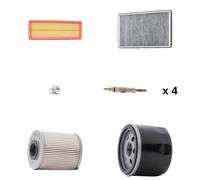 RIDEX 4682P20664 Kit tagliando