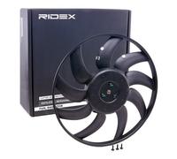 RIDEX 508R0074 Ventola radiatore per AUDI Q5 (8RB) A4 Avant (8K5, B8) Ø382mm