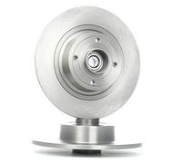 RIDEX 82B0704 2x Disco freno Posteriore con anello sensore ABS per RENAULT SCÉNIC II (JM0/1)