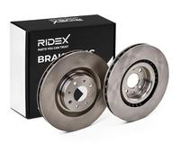 RIDEX 82B1152 2x Disco freno Anteriore senza viti/bulloni Compatibilità con CHRYSLER Delta Hatchback