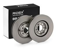 RIDEX 82B2465 2x Disco freno Anteriore senza anello sensore ABS per ALFA ROMEO GIULIA (952)