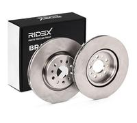 RIDEX 82B3331 2x Disco freno Anteriore senza cuscinetto ruota senza anello sensore ABS per MASERATI GHIBLI III (M157)