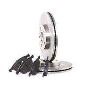 RIDEX Kit Dischi E Pastiglie Freno Anteriore per FORD FOCUS III C-MAX (DM2)