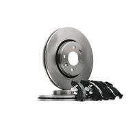 RIDEX Kit Dischi E Pastiglie Freno Anteriore per RENAULT Clio V Hatchback (BF)