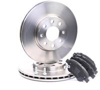 RIDEX Kit Dischi E Pastiglie Freno Anteriore per VW Golf IV Hatchback (1J1)