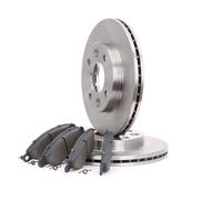 RIDEX Kit Dischi E Pastiglie Freno Anteriore per VW Golf IV Hatchback (1J1)