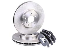 RIDEX Kit Dischi E Pastiglie Freno Anteriore per VW Golf IV Hatchback (1J1)