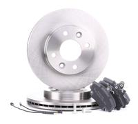 RIDEX Kit Dischi E Pastiglie Freno Anteriore per VW Golf IV Hatchback (1J1)