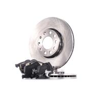 RIDEX Kit Dischi E Pastiglie Freno Anteriore per VW PASSAT (3B3) PASSAT (3B2)