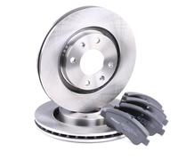 RIDEX Kit Dischi E Pastiglie Freno Anteriore per VW Polo Hatchback (6R1, 6C1)