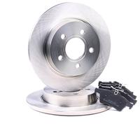 RIDEX Kit Dischi E Pastiglie Freno Posteriore per VW Beetle Hatchback (5C1, 5C2)