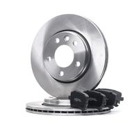 RIDEX Kit Dischi E Pastiglie Freno Posteriore per VW Multivan VI (SGF, SGM, SGN)