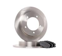 RIDEX Kit dischi e pastiglie per AUDI A3 Sportback (8VA, 8VF) Anteriore pieno