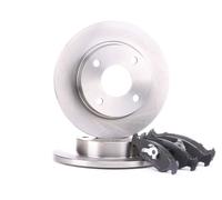 RIDEX Kit dischi e pastiglie per OPEL Omega B Limousine (V94) per FORD KA (RB)