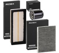 RIDEX Kit filtri per FORD Fiesta Mk6 Hatchback (JA8, JR8) per FIAT PANDA (169)