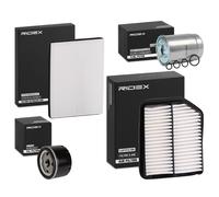 RIDEX Kit filtri per RENAULT MEGANE III Grandtour (KZ0/1) Filtro ad avvitamento