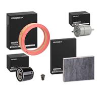RIDEX Kit filtri per VW Polo Hatchback (6N1) Filtro ad avvitamento Filtro per