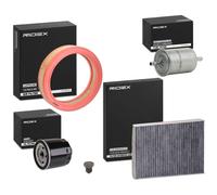 RIDEX Kit filtri per VW Polo Hatchback (6N1) Filtro aria ricircolo