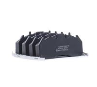 RIDEX Kit pastiglie freni Posteriore Anteriore adatto per MERCEDES-BENZ ECONIC 2