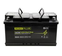 RIDEX PLUS 1S0036P Batteria 12V 95Ah 860A L5 B13 per VW Passat Sedan (3C2)