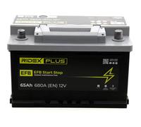 RIDEX PLUS 1S0046P Batteria 12V 65Ah 680A LB3 B13 per VW Transporter V Bus