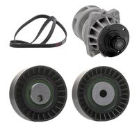 RIDEX PLUS 4172P0022P Pompa acqua + Kit cinghia Poly V